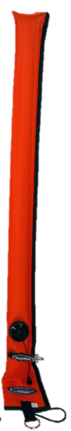 3.3FT Diver's Alert Marker - Closed Circuit Dam - Orange