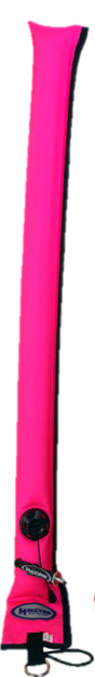 3.3FT Diver's Alert Marker - Closed Circuit Dam - Pink