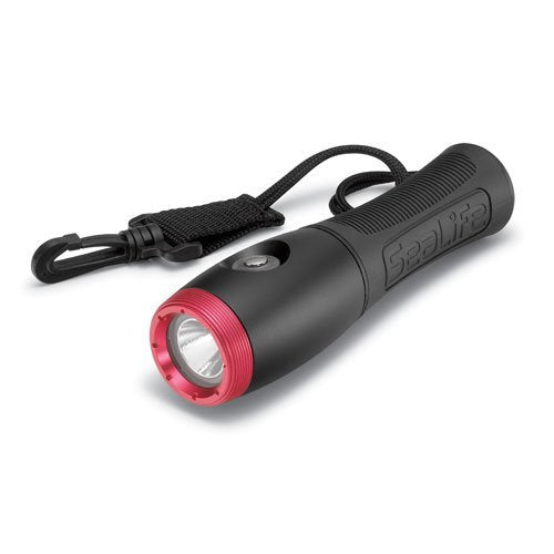 SeaLife SL650 Sea Dragon Mini 650F Flood UW Light includes YS Adapters for Cold Shoe, GoPro, AquaPod & 2 CR123 Batteries