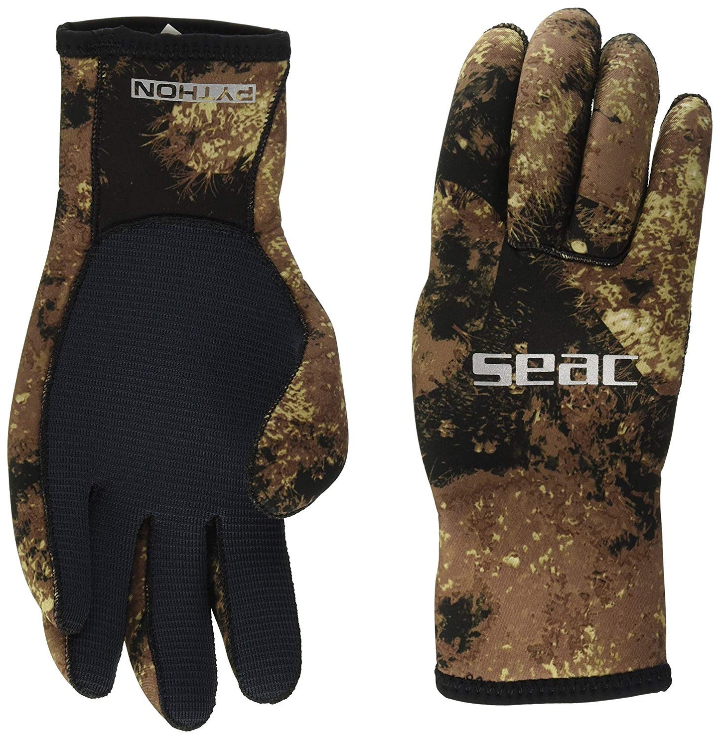 SEAC Python 3.5mm Scuba Diving Gloves, Camo