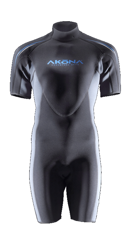 Akona 2.5mm Men's Shorty Back Zip Wetsuit