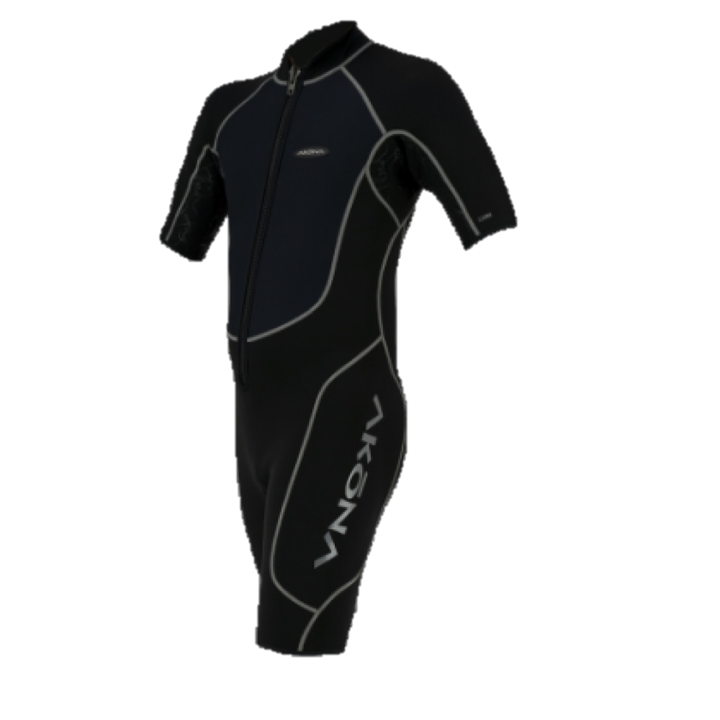 Akona 2.5mm Men's Shorty Front Zip Wetsuit