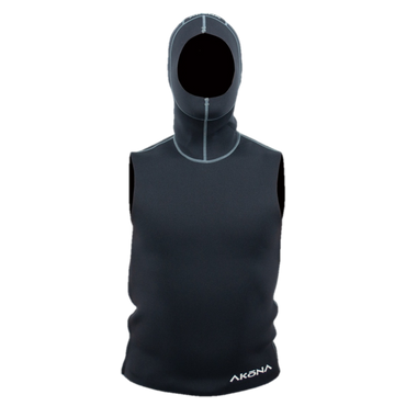 Akona 2mm Hooded Vest Side Zip