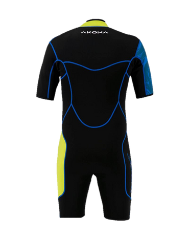 Akona 3/2mm Men's Front Zip Tropic Shorty Wetsuit