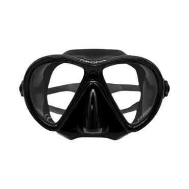 Akona Grand Cayman Mask - Black Silicone