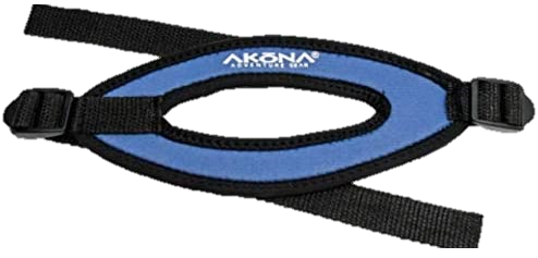 Akona Neoprene Mask Strap Aqua