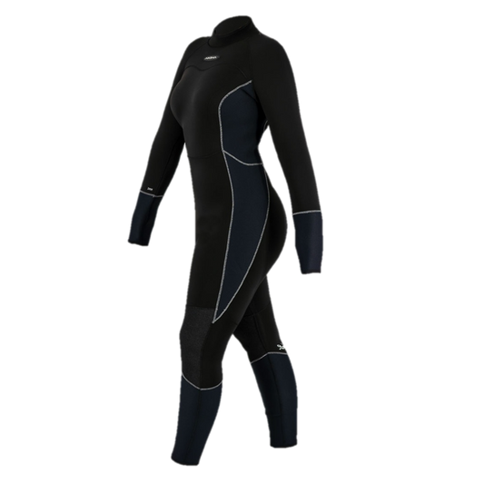 Akona Phantom Women's 3mm Quantum Stretch Back Zip Full Suit Wetsuit