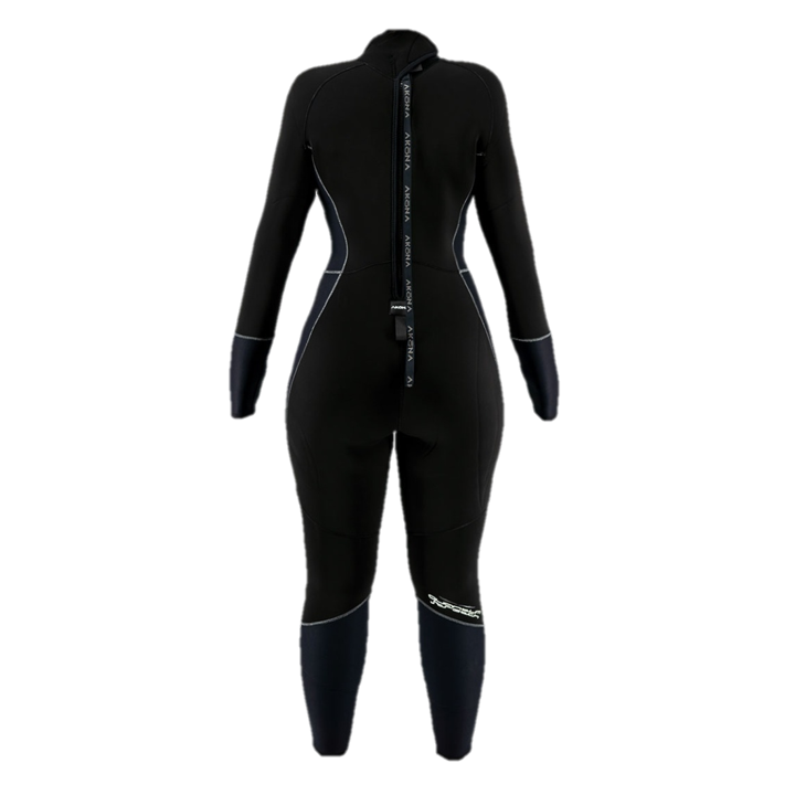 Akona Phantom Women's 3mm Quantum Stretch Back Zip Full Suit Wetsuit