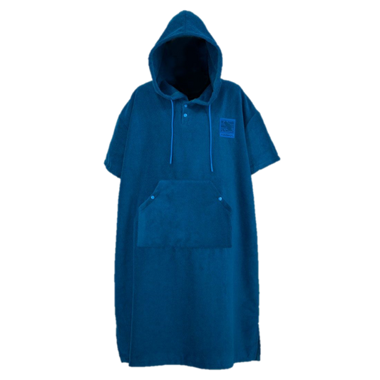 Akona Tulum Microfiber Poncho - Blue