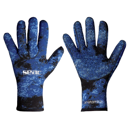 Seac Anatomic Camo Gloves