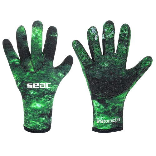 Seac Anatomic Camo Gloves