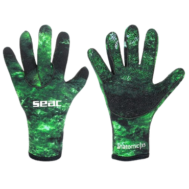 Seac Anatomic Camo Gloves