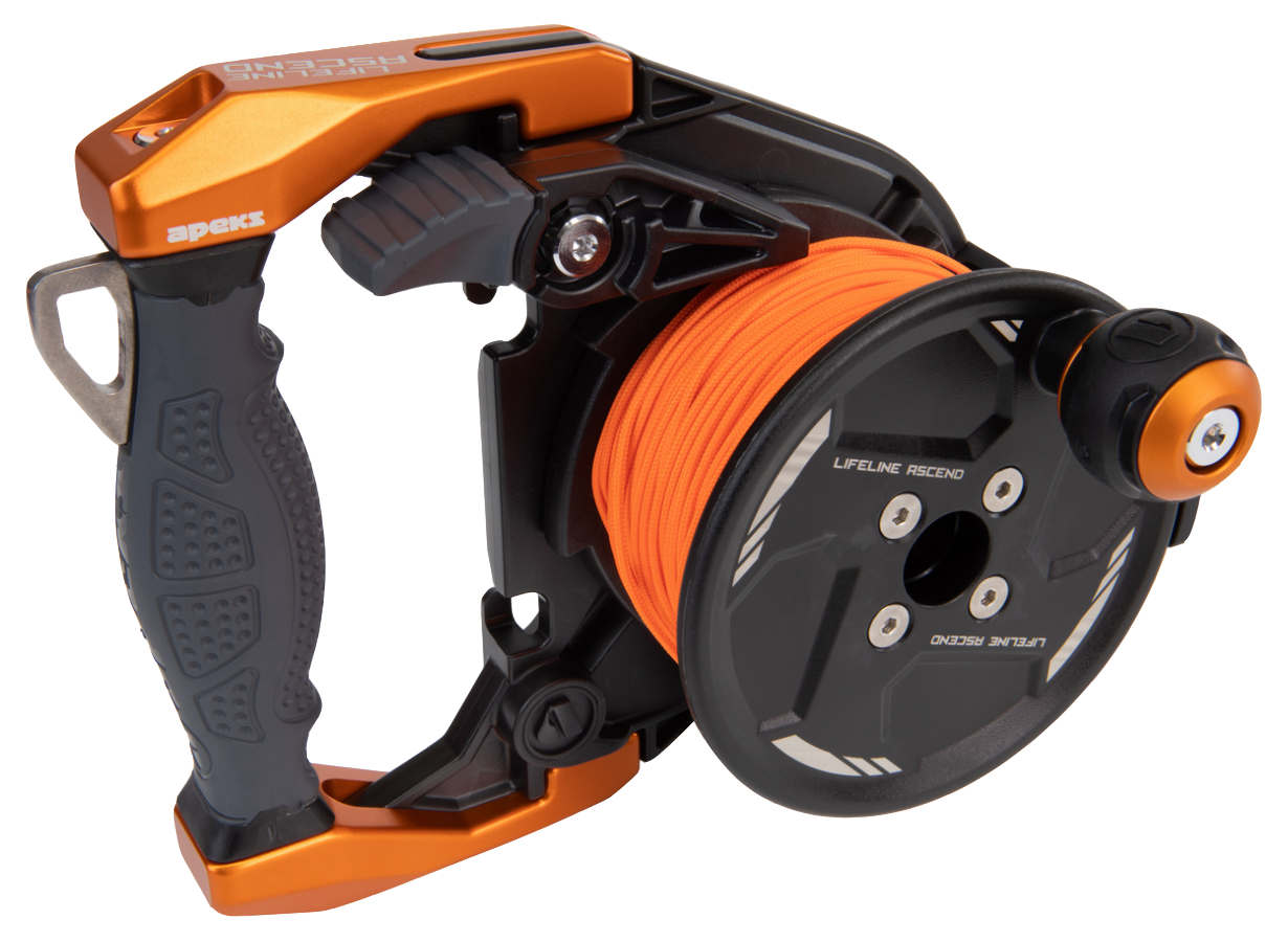 Apeks Ascend Reel 60m Orange