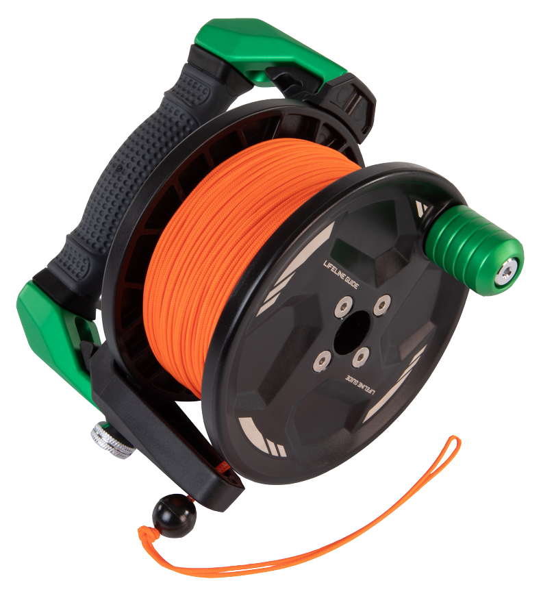 Apeks Guide Reel Green