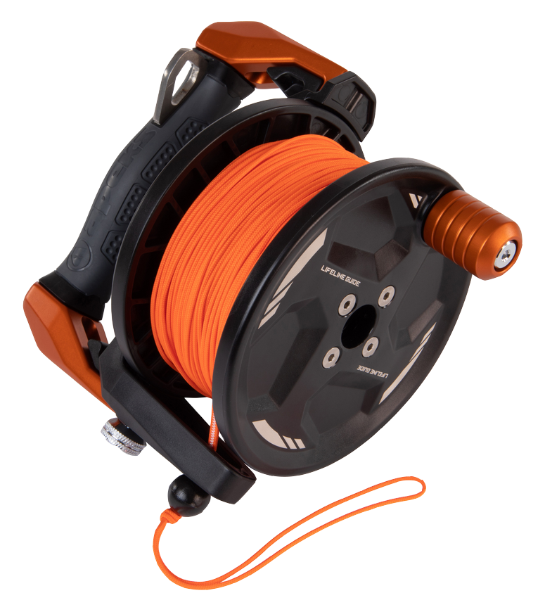 Apeks Guide Reel Orange