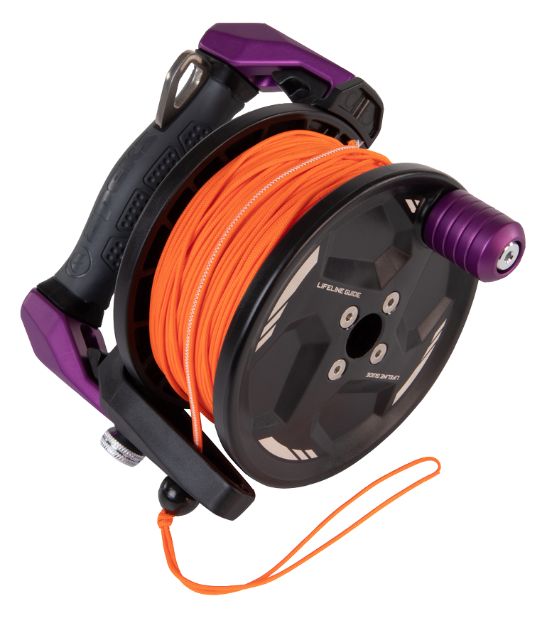 Apeks Guide Reel Purple