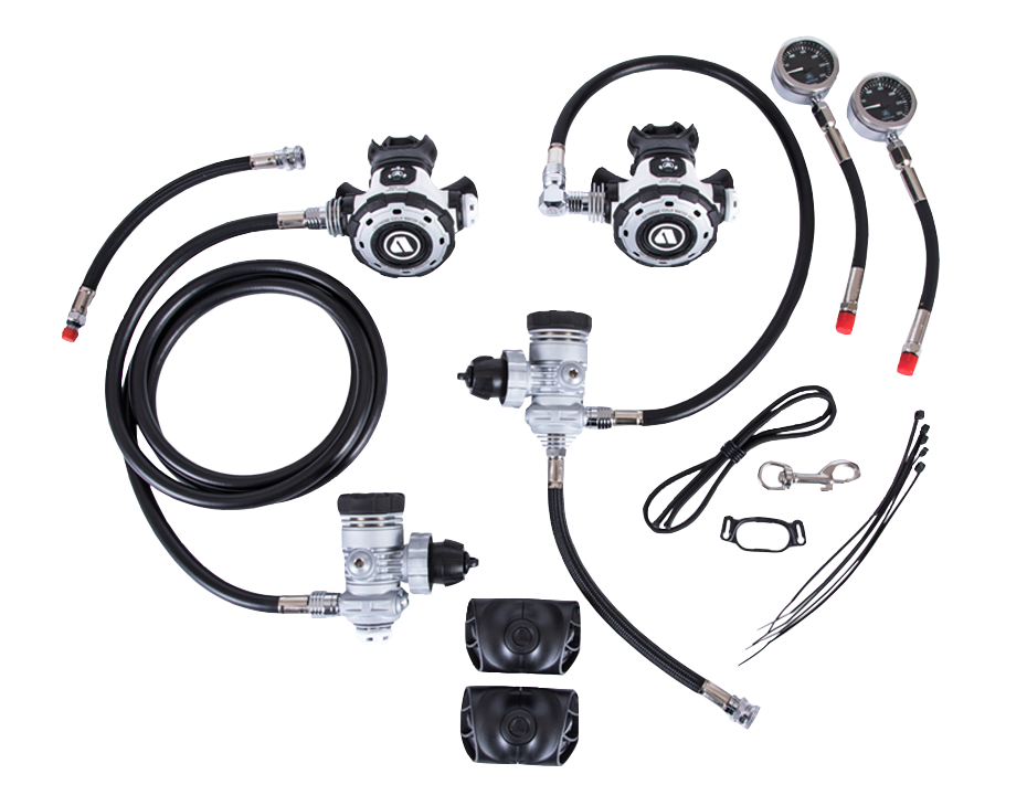 Apeks MTX-R Sidemount Regulator Set