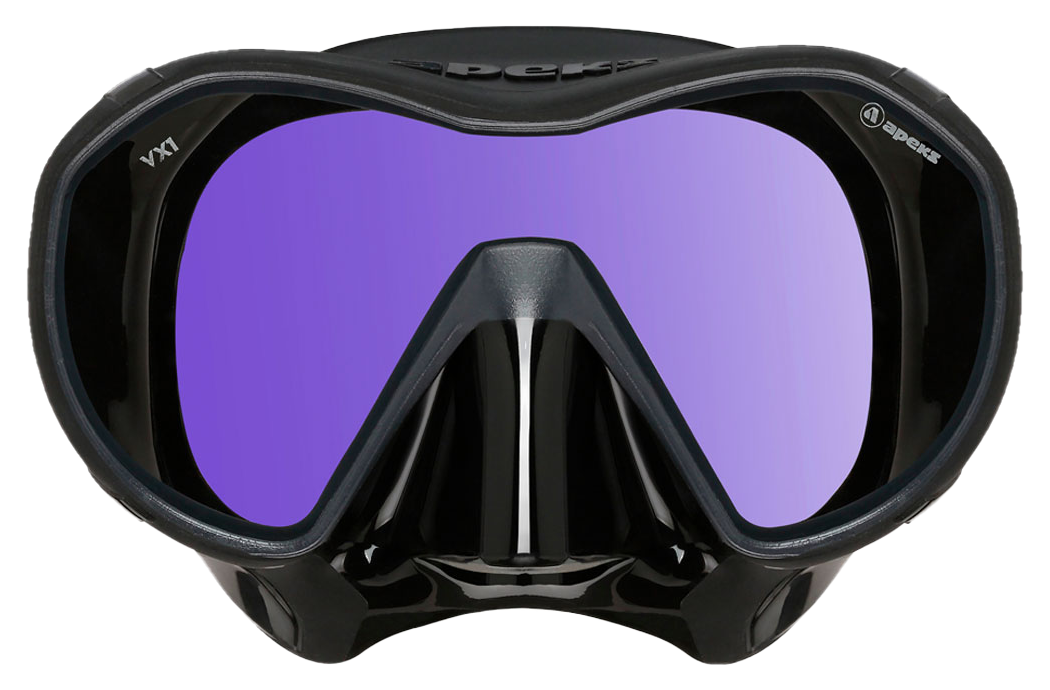 Apeks VX-1 Mask Black UV Cut Lens