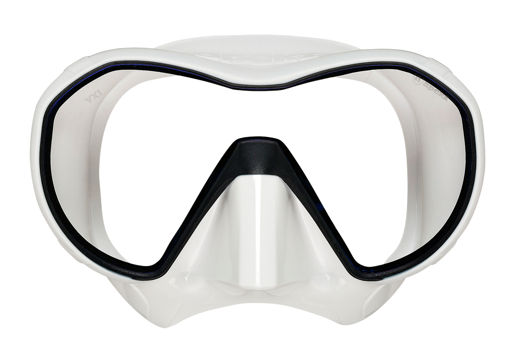 Apeks VX-1 Mask White Pure Clear Lens