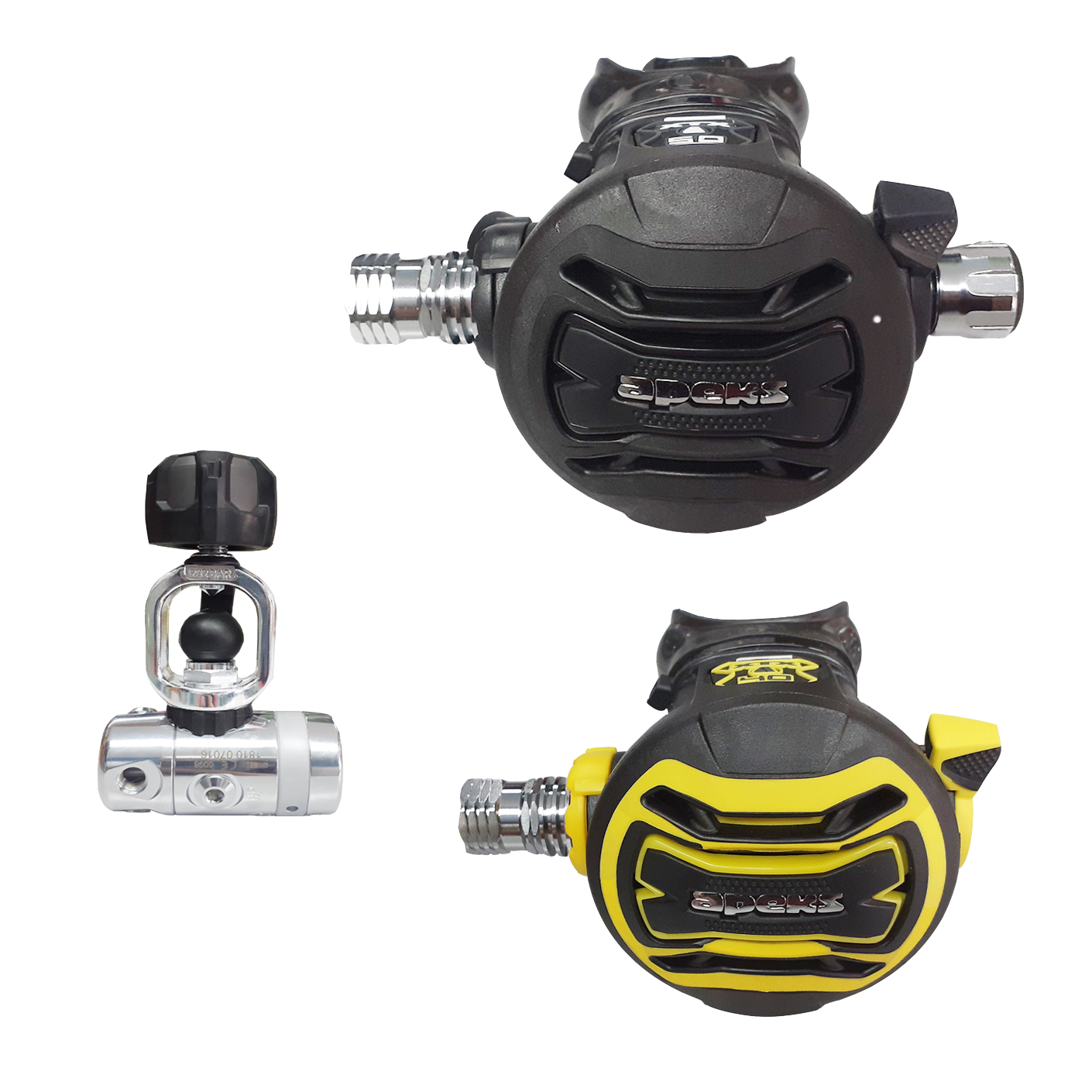 Apeks XTX50 + XTX40 Yoke Regulator Set