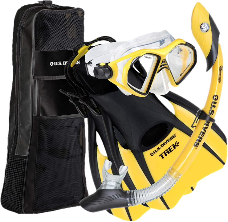 Aqua Lung U.S. Divers 3-piece Snorkeling Set