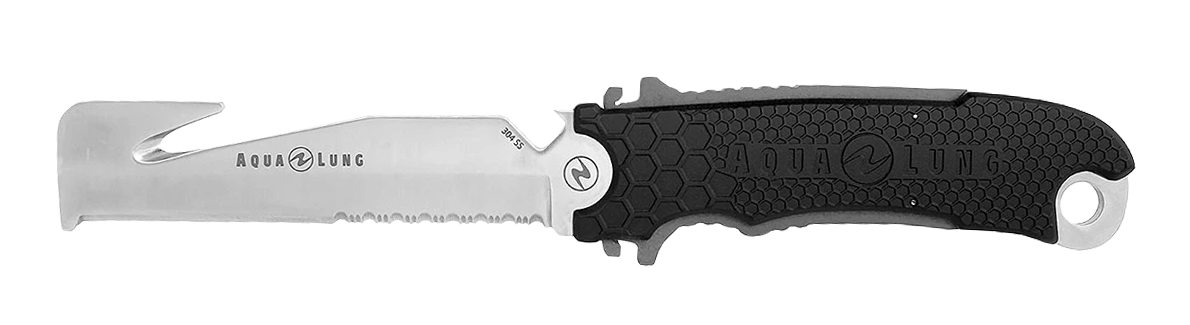 Aqua Lung Big Squeeze Dive Knife Stainless Steel Sheeps