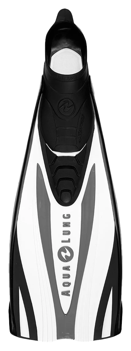 Aqua Lung Express Full Foot Fins White Arctic