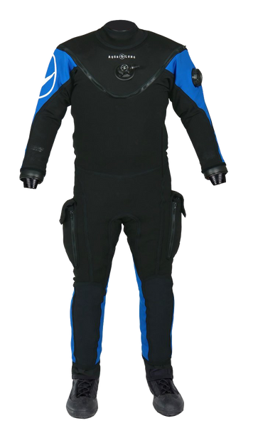 Aqua Lung Fusion Bullet Drysuit Black/Blue