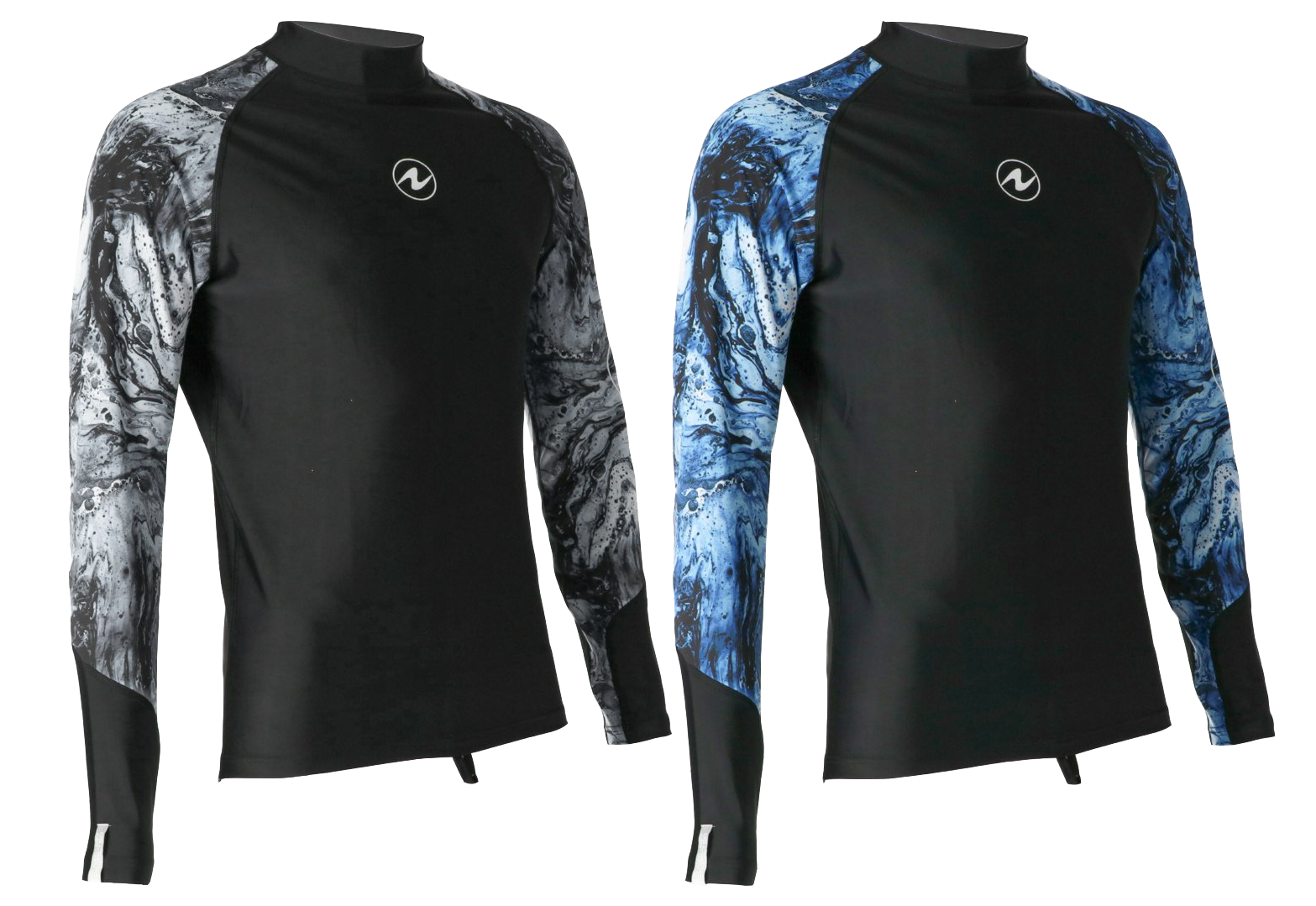 Aqua Lung Men's Long Sleeve Aqua Rash Guard