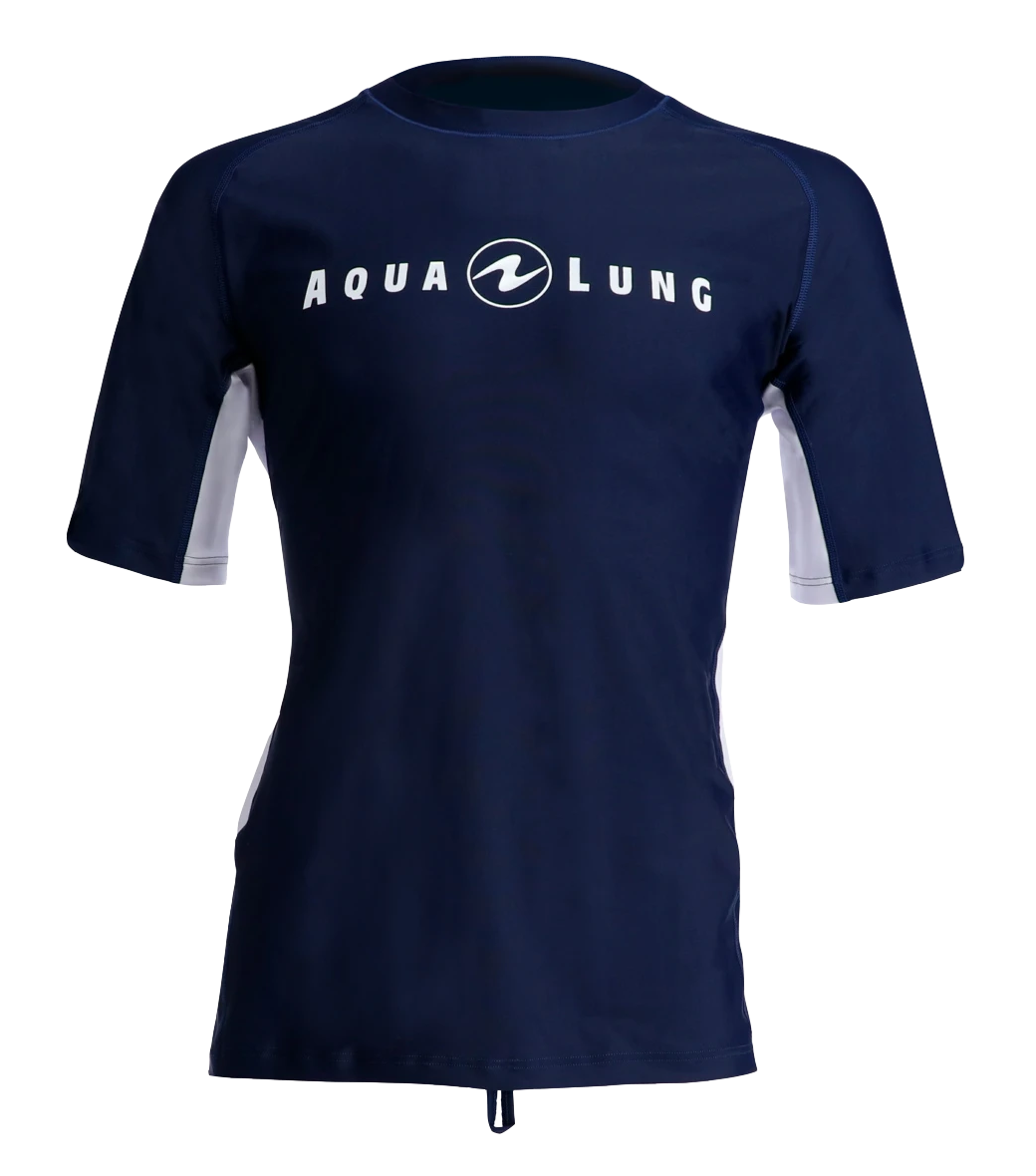 Aqua Lung Men's Loose Fit Short Sleeve Rash Guard Navy