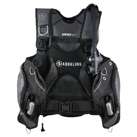 Aqua Lung Pro HD Men's BCD - Black & Gray