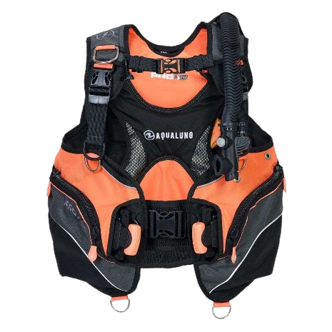 Aqua Lung Pro HD Women's BCD - Black & Coral