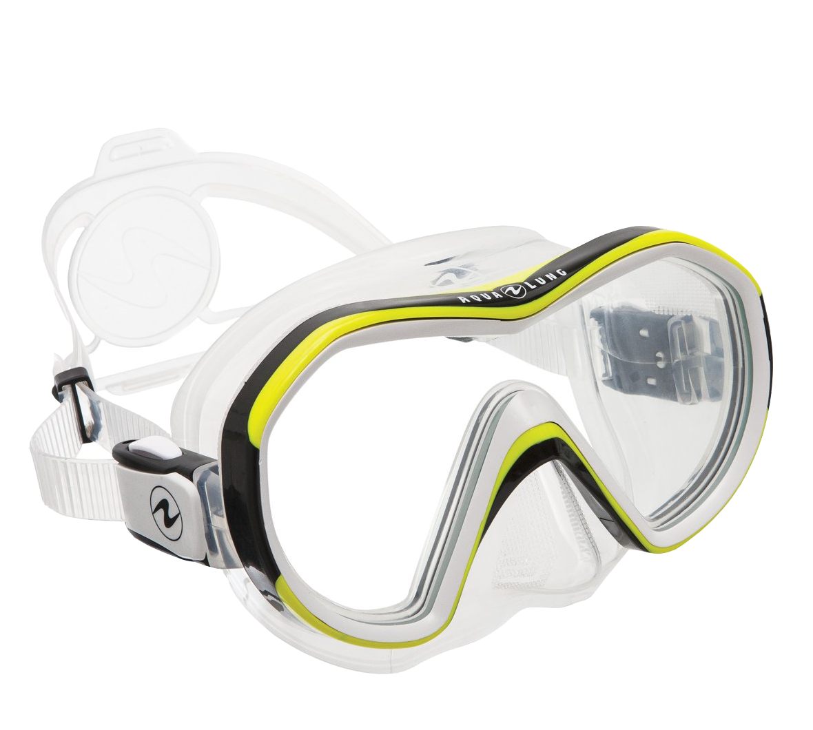 Aqua Lung Reveal X1 Mask Clear/Yellow