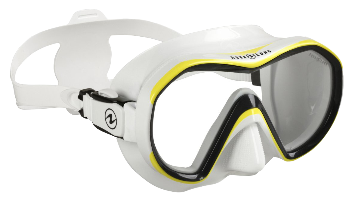 Aqua Lung Reveal X1 Mask White/Yellow