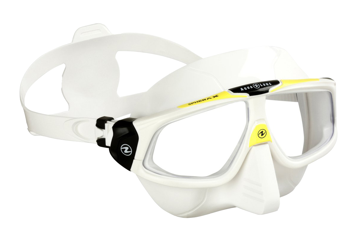 Aqua Lung Sphera X Mask White/Tropic Yellow