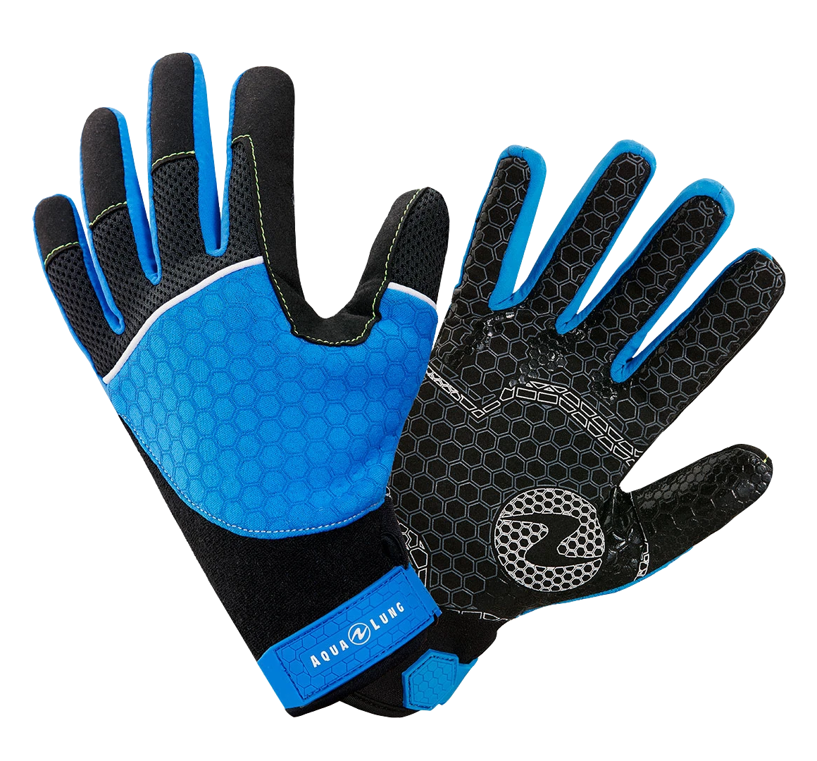 Aqua Lung Velocity Gloves Blue/Black