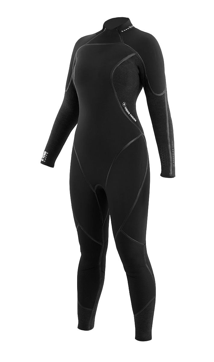 Aqua Lung Women's 3mm Aquaflex Wetsuit Black/Charcoal