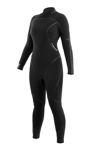 Aqua Lung Women's 3mm Aquaflex Wetsuit Black/Charcoal