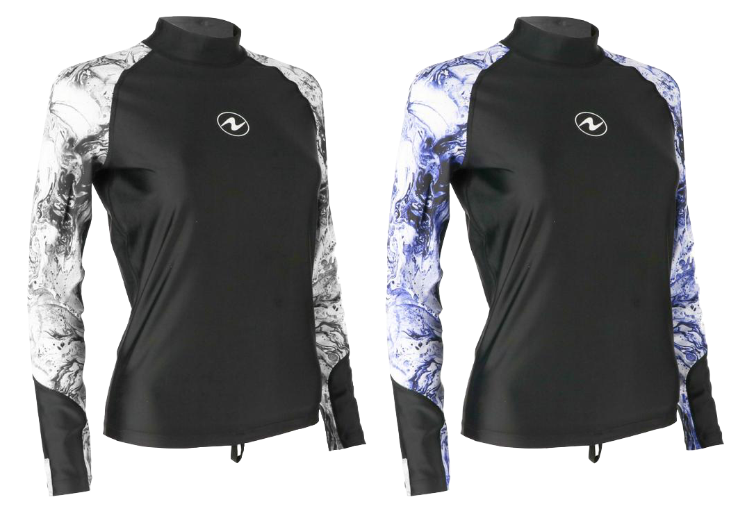 Aqua Lung Women's Long Sleeve Aqua Rash Guard