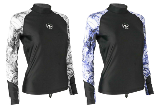 Aqua Lung Women's Long Sleeve Aqua Rash Guard