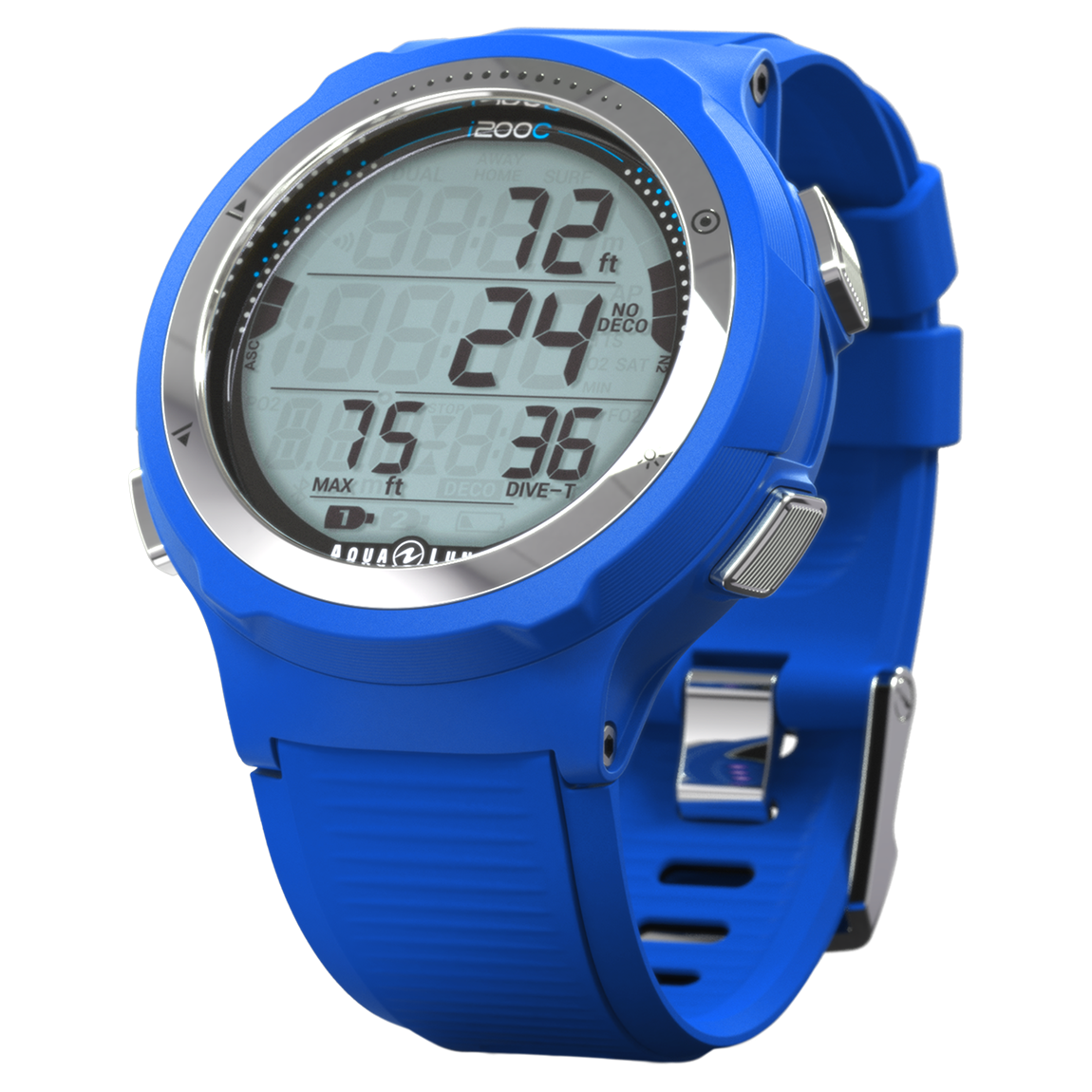 Aqua Lung i200C Wrist Computer Blue