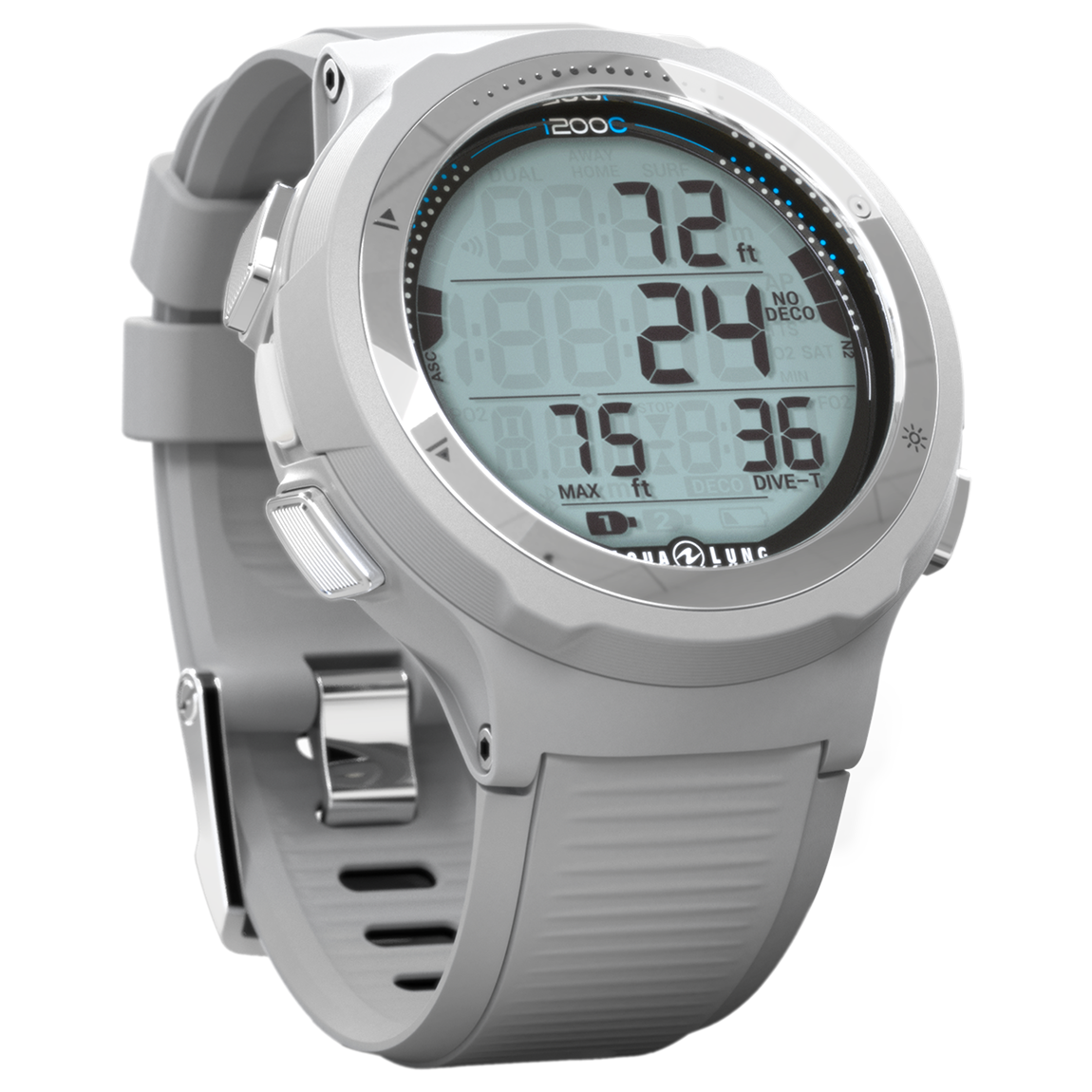 Aqua Lung i200C Wrist Computer Light Gray