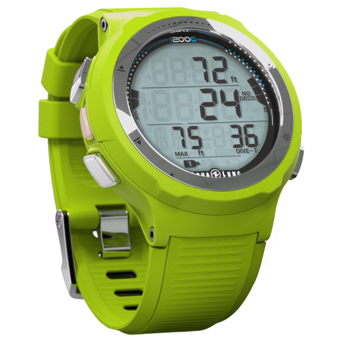 Aqua Lung i200C Wrist Computer Lime