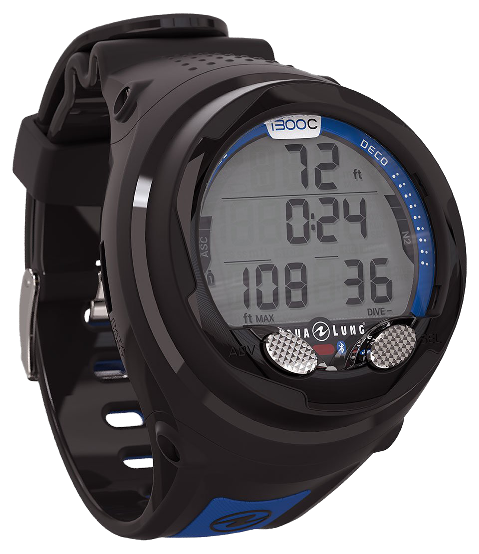 Aqua Lung i300C Wrist Computer Black/Blue