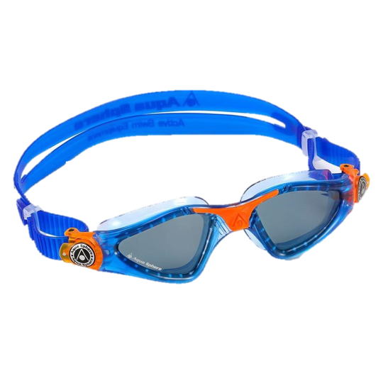 Aqua Sphere Kayenne Jr Smoke Lens - Blue & Orange