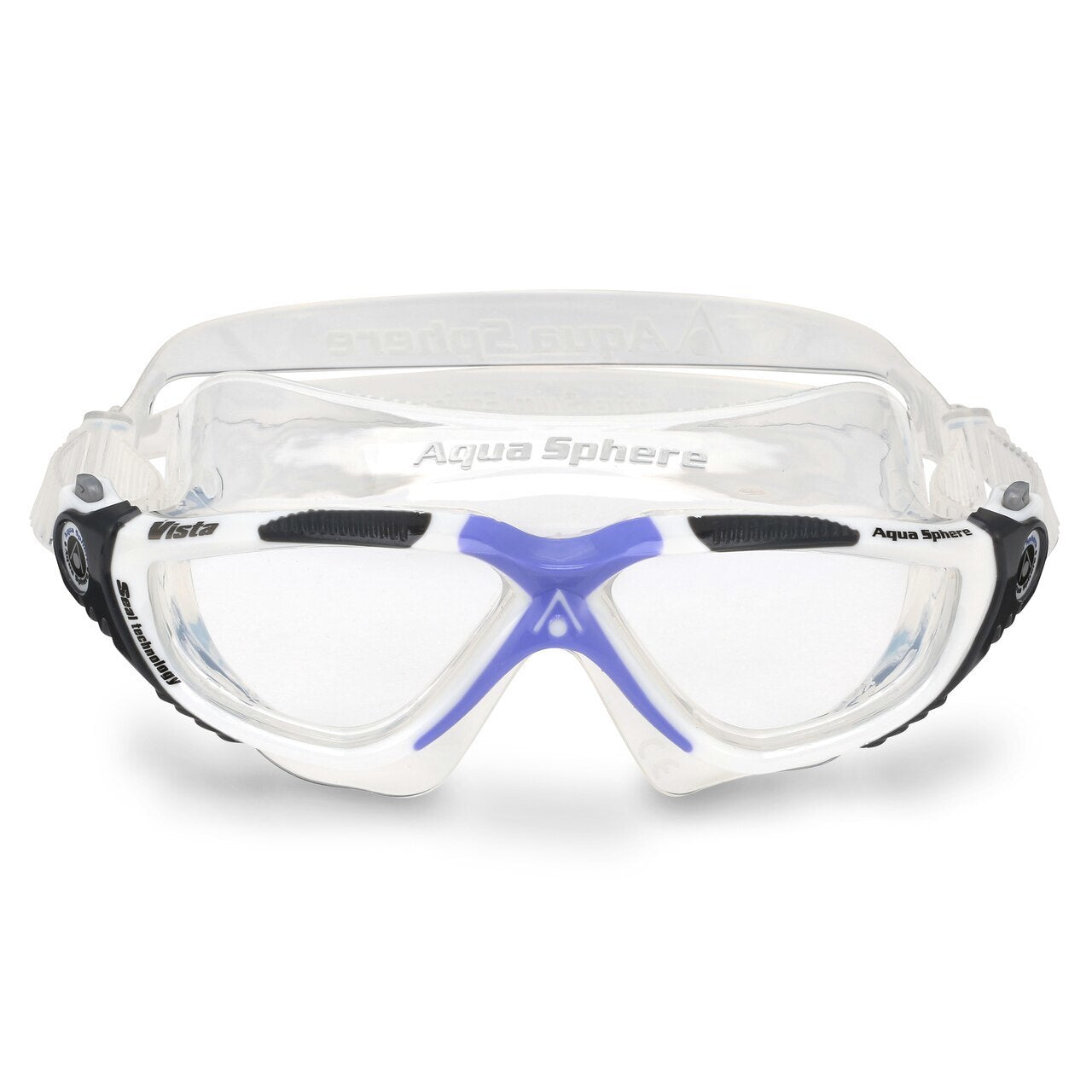 Aqua Sphere Vista Clear Lens White Lilac