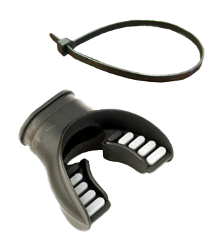 Atomic Aquatics Comfort Mouthpiece Black/Gray Kit