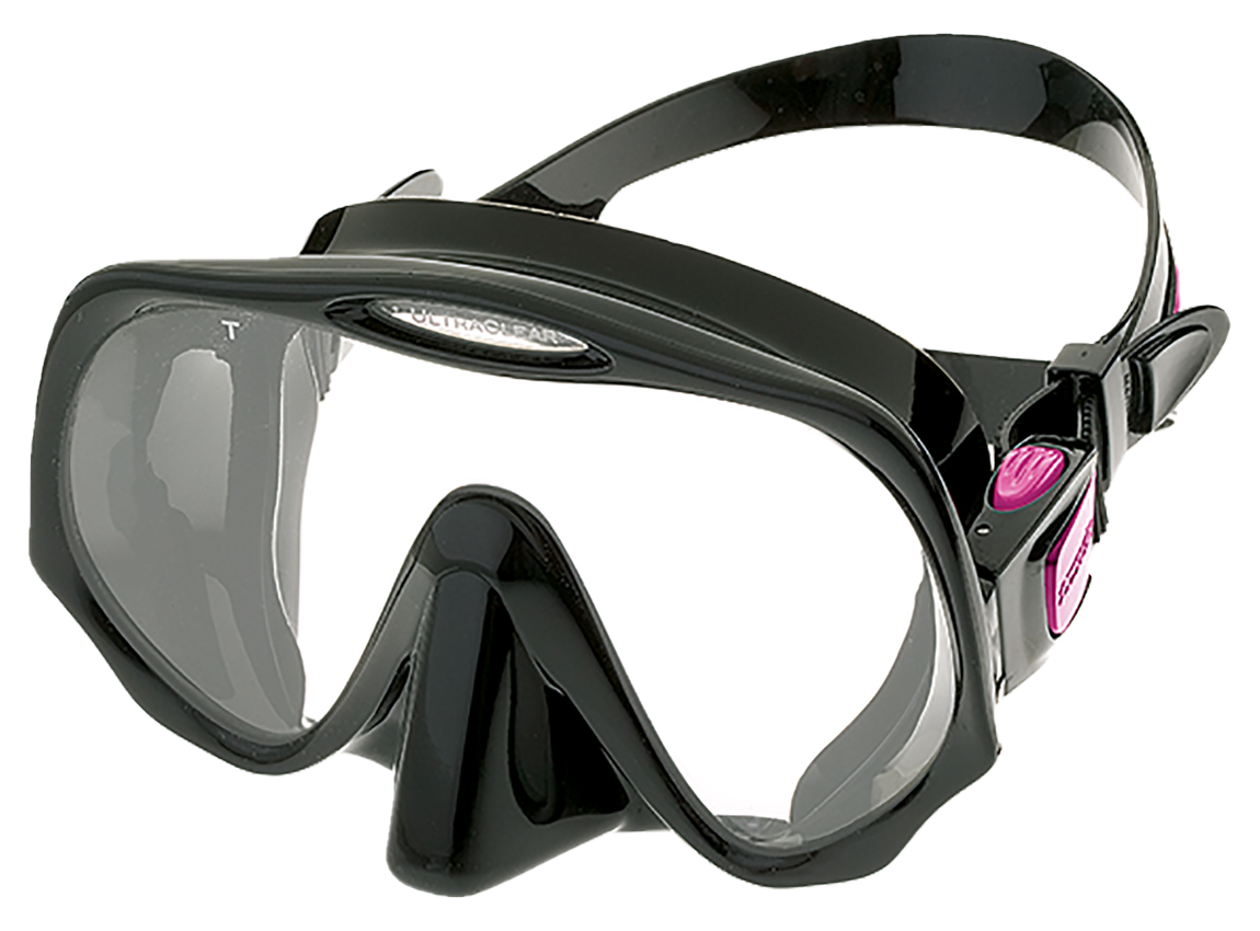 Atomic Aquatics Frameless Mask Black/Pink