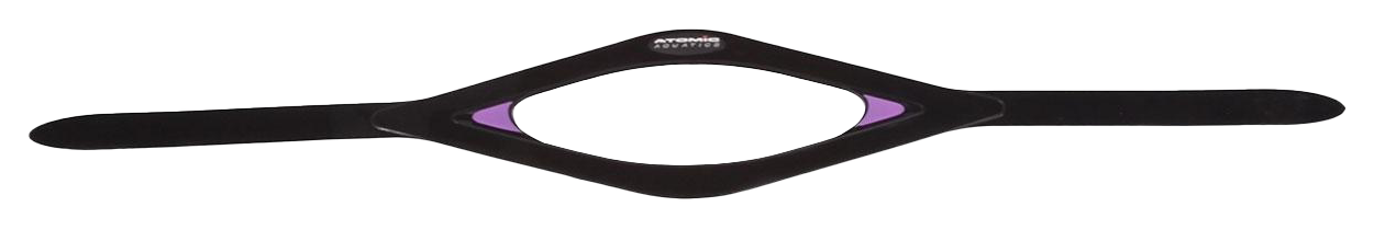 Atomic Aquatics Replacement Mask Strap Blk/Purple