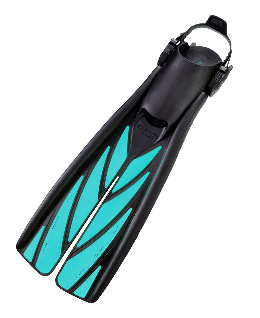 Atomic Aquatics Split Fins Aqua